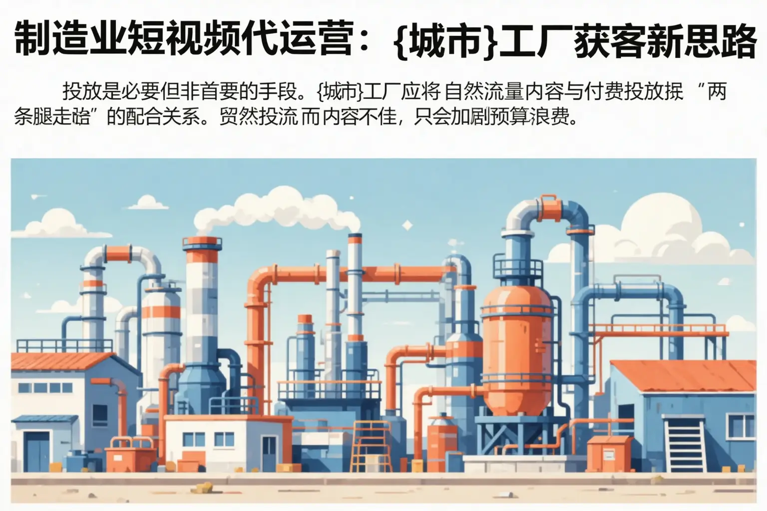 制造业短视频代运营:东莞工厂获客新思路