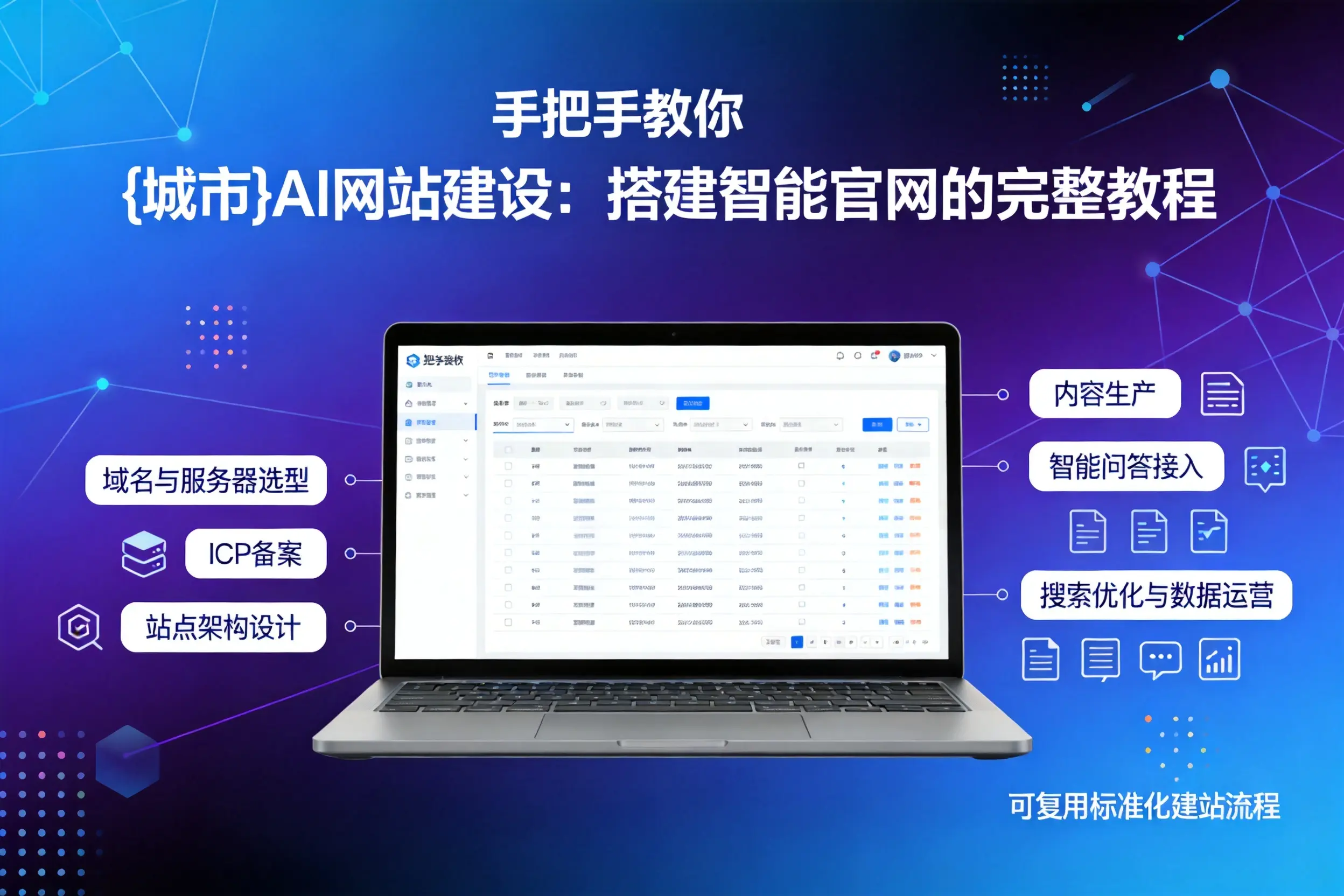 手把手教你东莞AI网站建设：搭建智能官网的完整教程