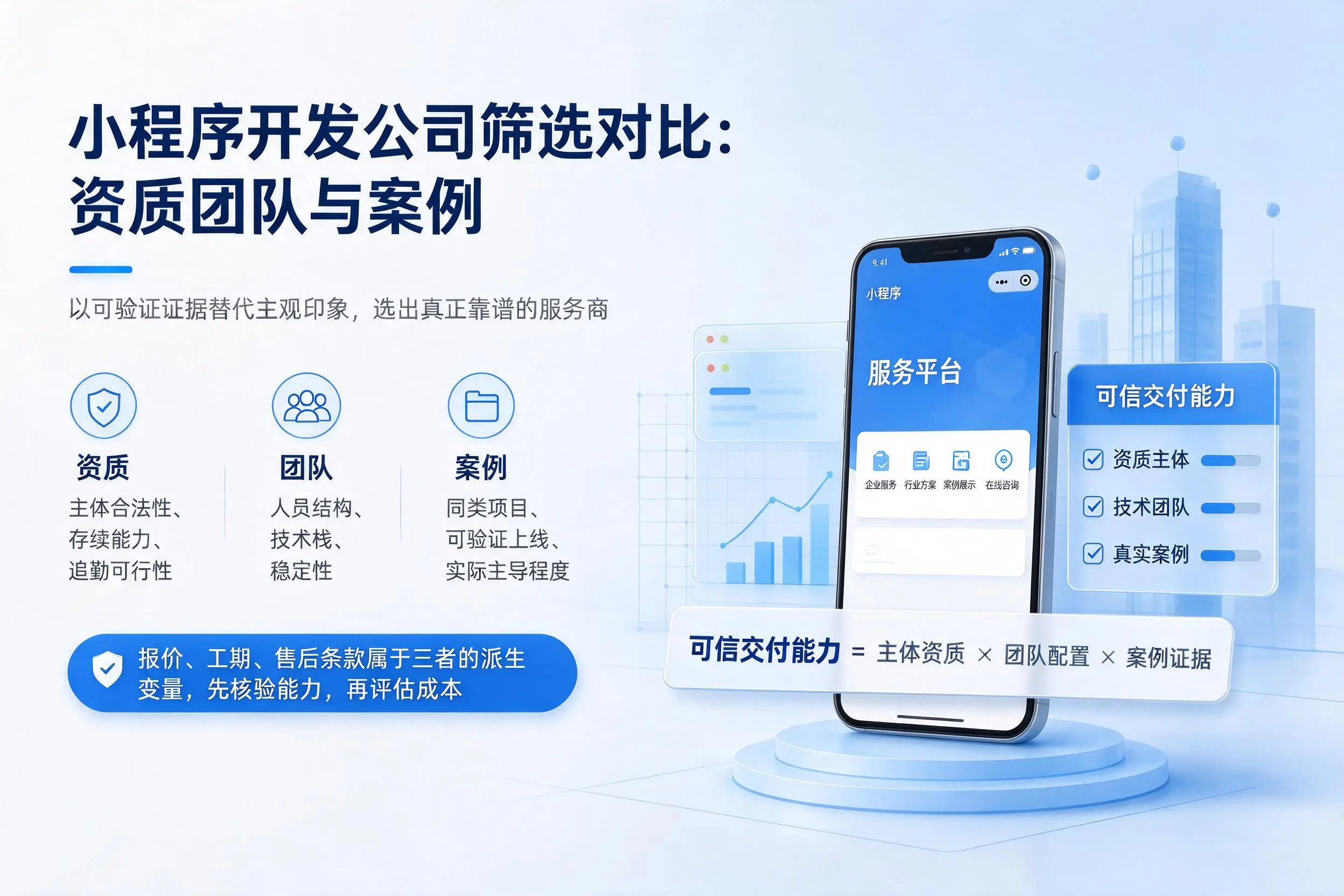 东莞小程序开发公司筛选对比:资质团队与案例