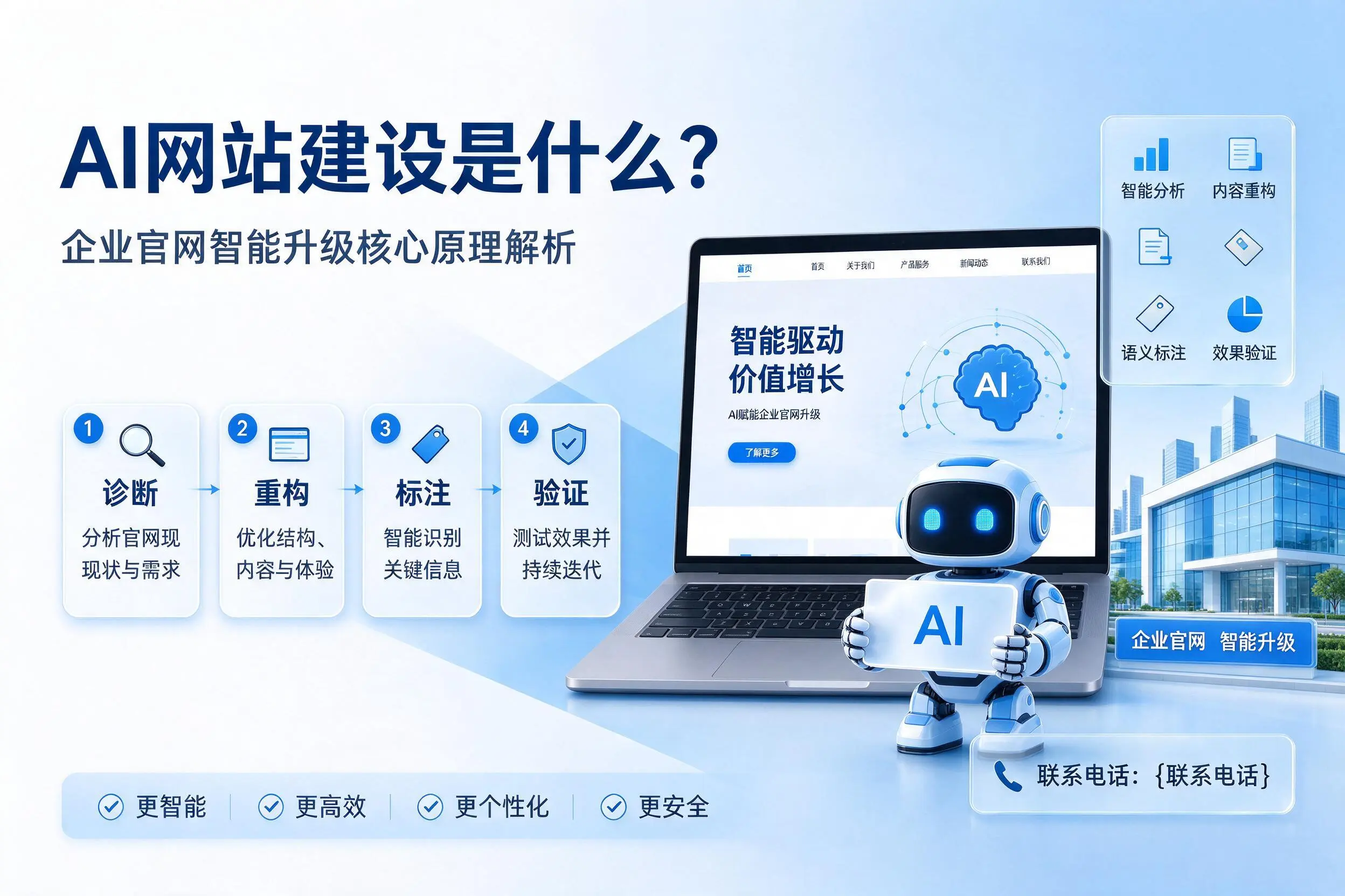 AI网站建设是什么？东莞企业官网智能升级核心原理解析